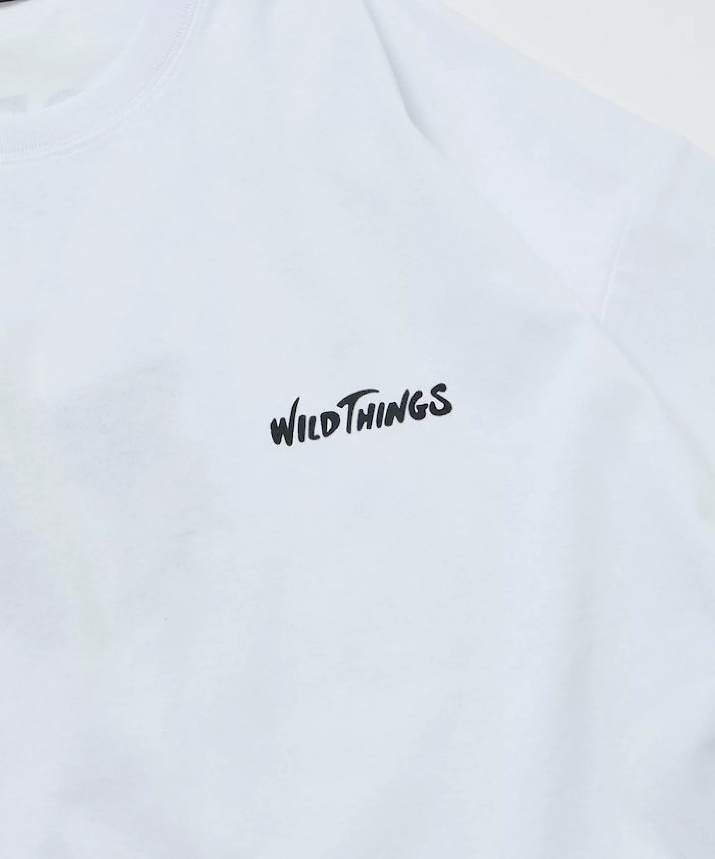 WILD THINGS × FREAK'S STORE Big Silhouette Wildcat T-shirt