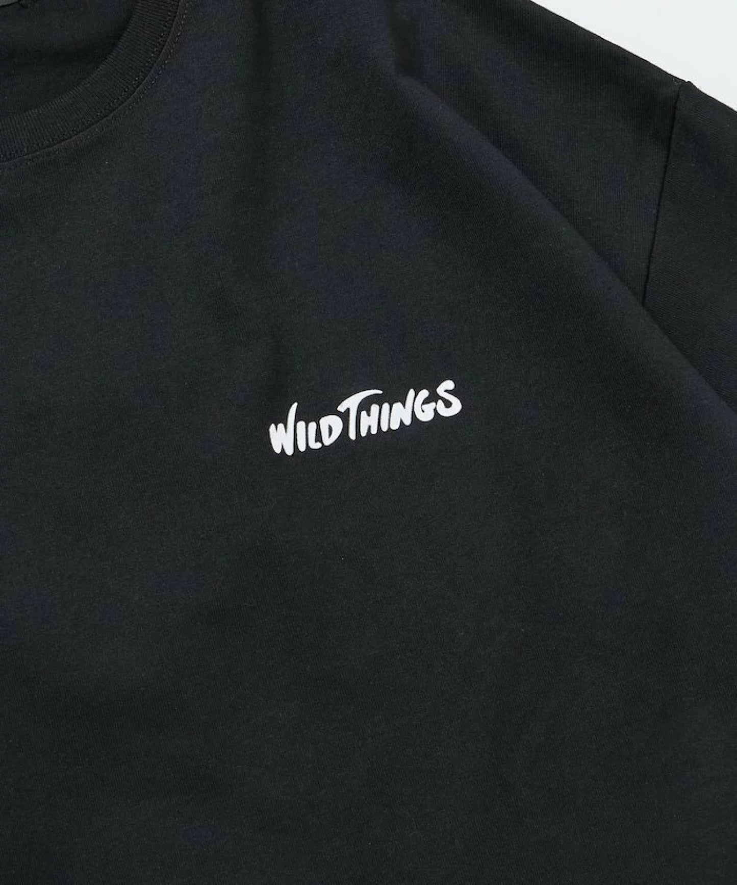 WILD THINGS × FREAK'S STORE Big Silhouette Wildcat T-shirt