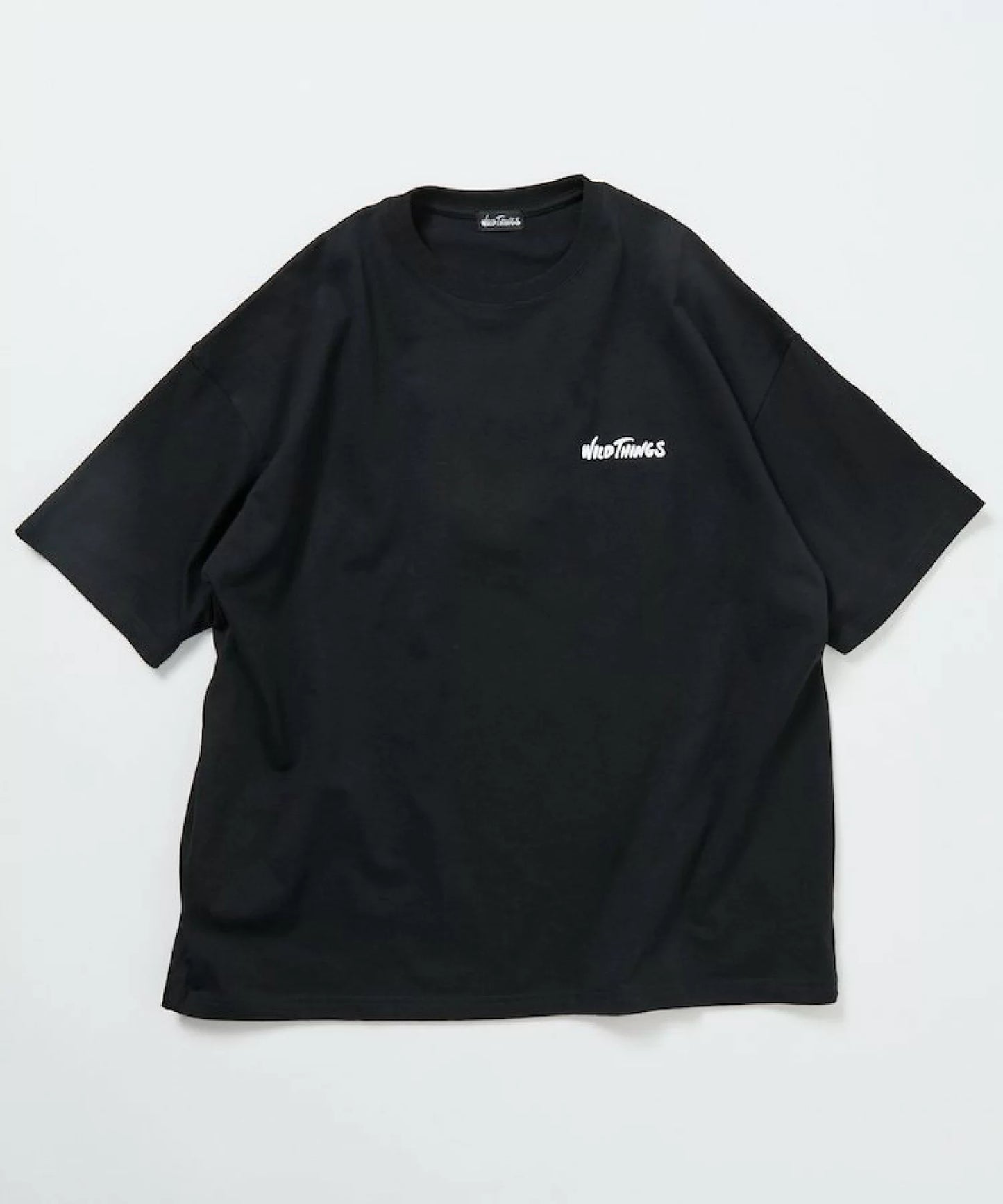 WILD THINGS × FREAK'S STORE Big Silhouette Wildcat T-shirt