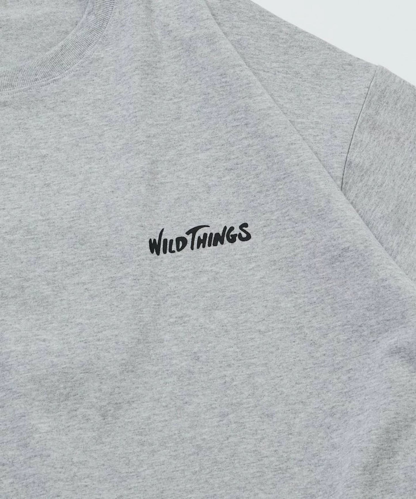 WILD THINGS × FREAK'S STORE Big Silhouette Wildcat T-shirt