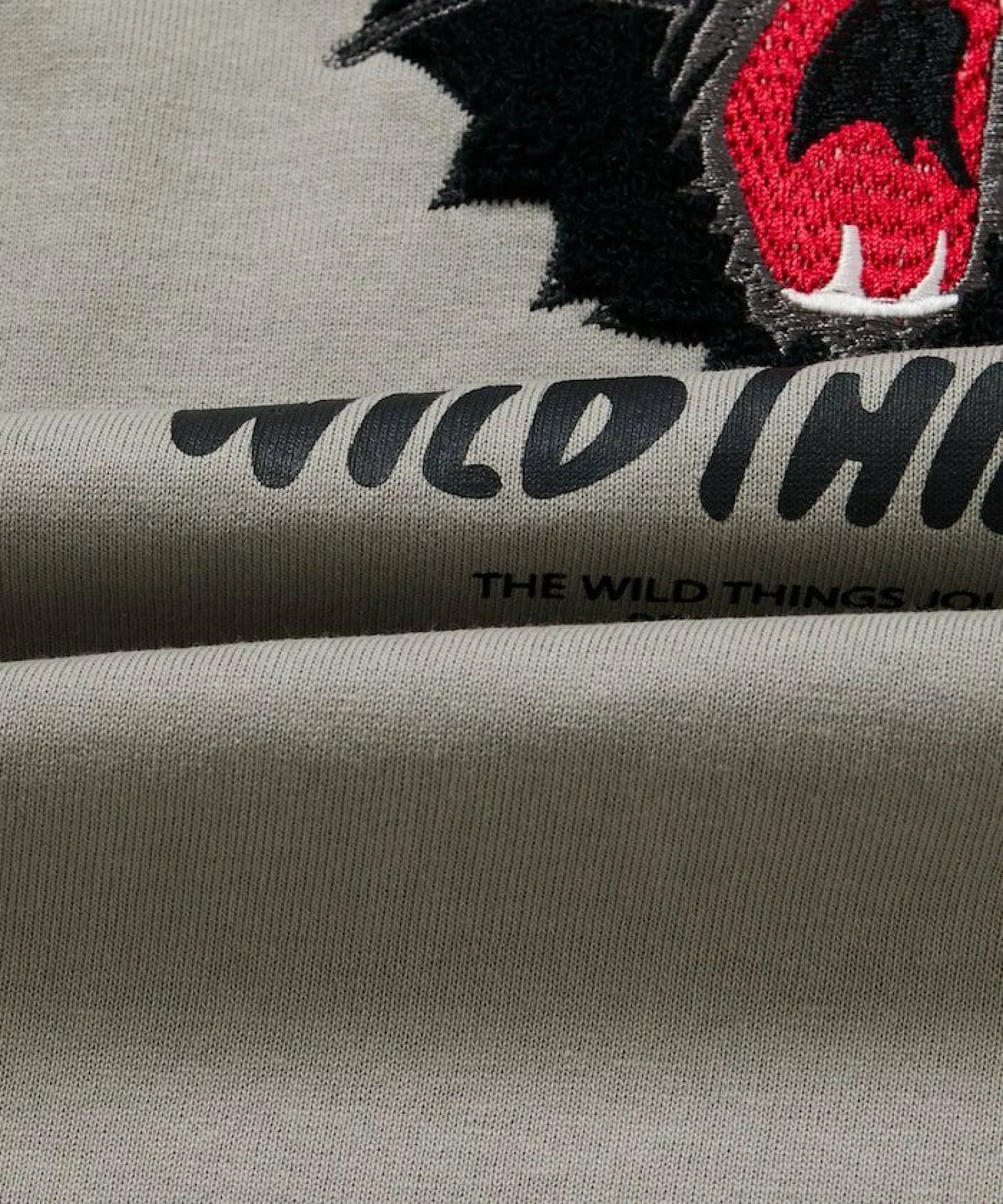 WILD THINGS × FREAK'S STORE Big Silhouette Wildcat T-shirt