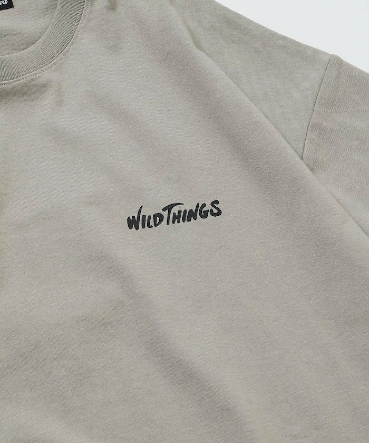 WILD THINGS × FREAK'S STORE Big Silhouette Wildcat T-shirt