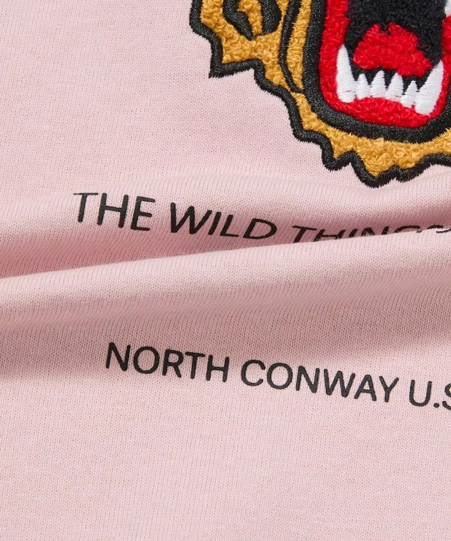 WILD THINGS × FREAK'S STORE Big Silhouette Tiger T-shirt