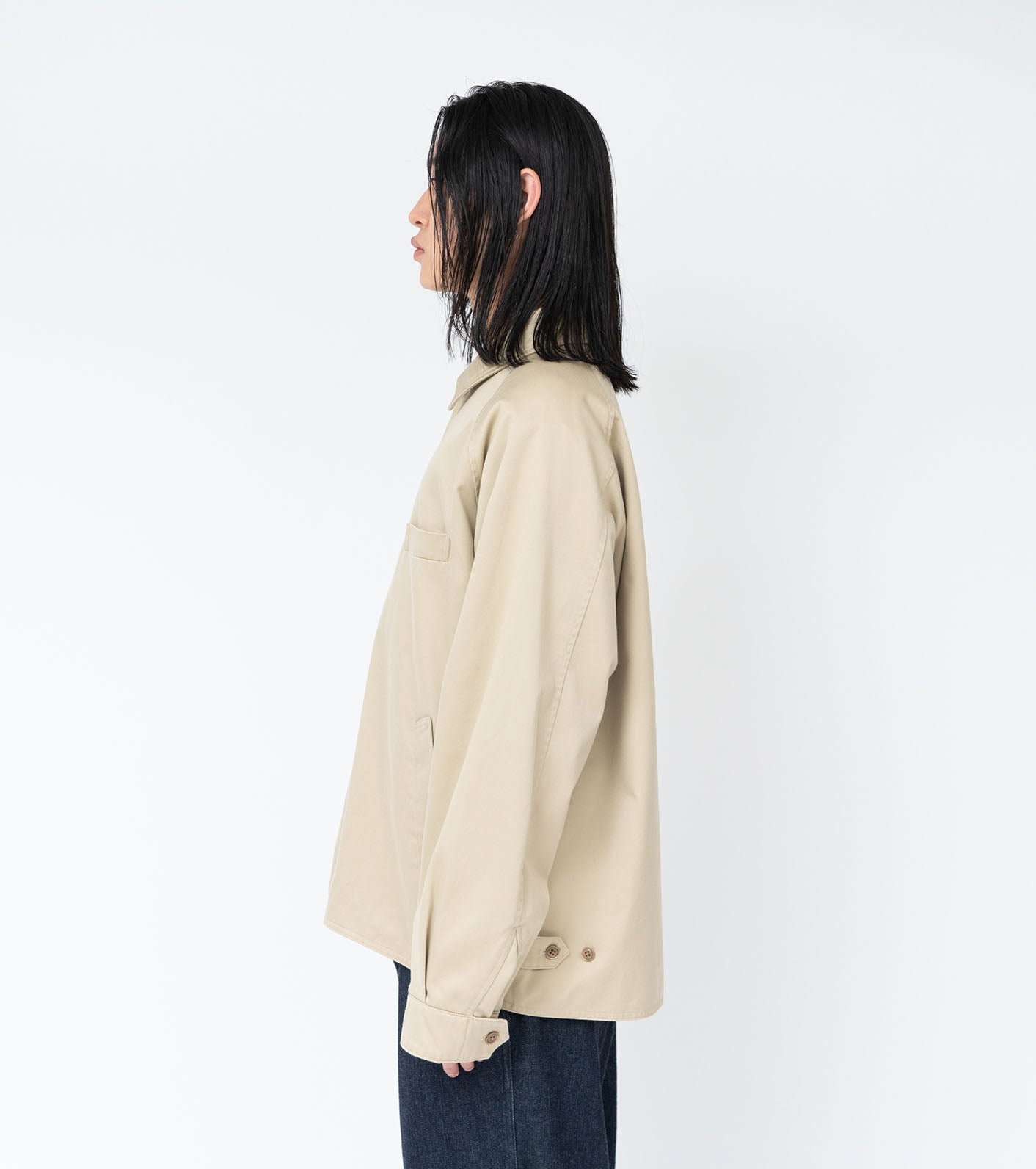 nanamica WINDSTOPPER Chino Crew Jacket