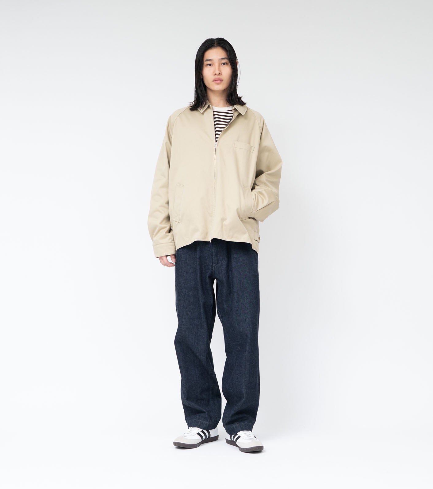 nanamica WINDSTOPPER Chino Crew Jacket