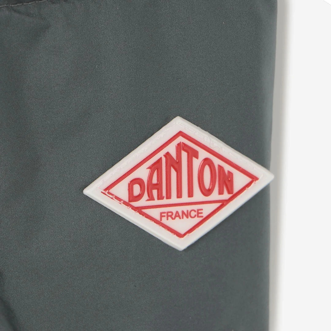 DANTON WOMEN'S NYLON TAFFETA SQUARE QUILTED DOWN JACKET