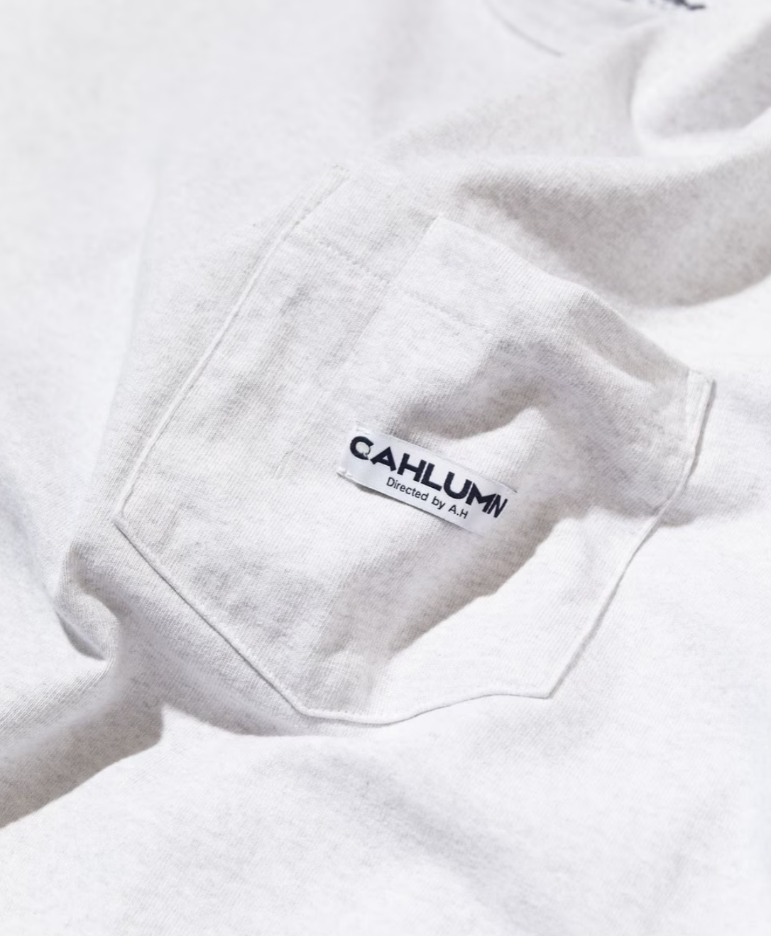 CAHLUMN カウラム 刺繍Tシャツ ホワイト 新品未使用未開封