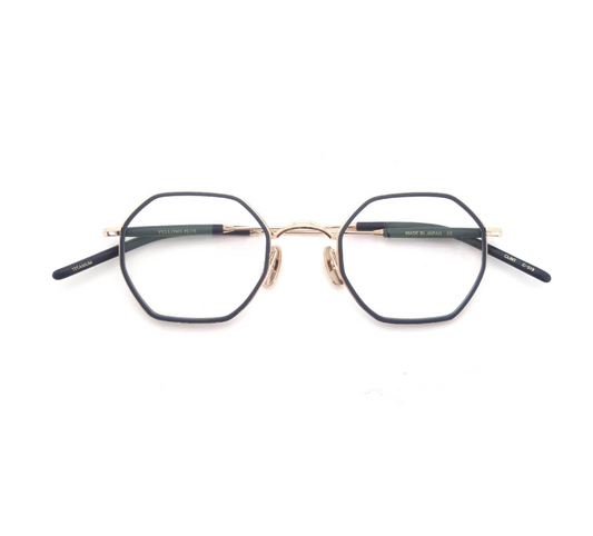 YELLOWS PLUS CLINT EYEWEAR Matt Navy/Rose Gold