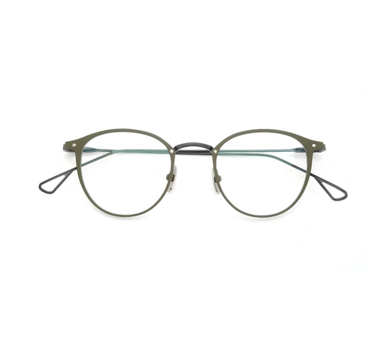 YELLOWS PLUS NIGEL EYEWEAR Matt Elm Green/Black