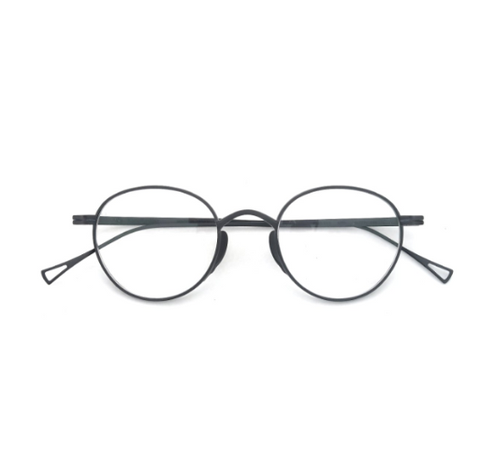 KameManNen Eyeglass Frame MEI 113 MBK 46size