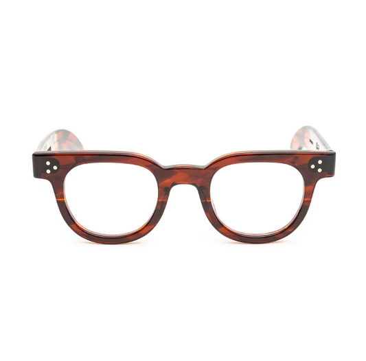 JULIUS TART OPTICAL FDR Eyeglass Frame Demi Amber