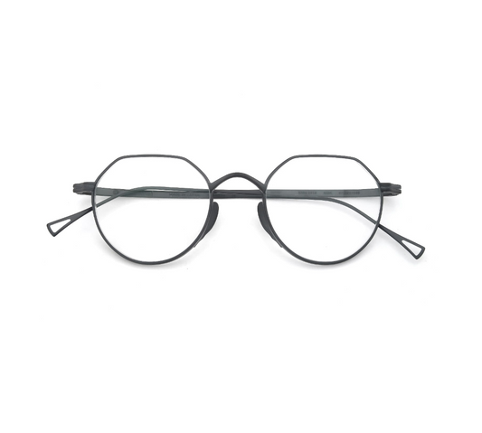 KameManNen Eyeglass Frame KMN-9916 MBK 47size