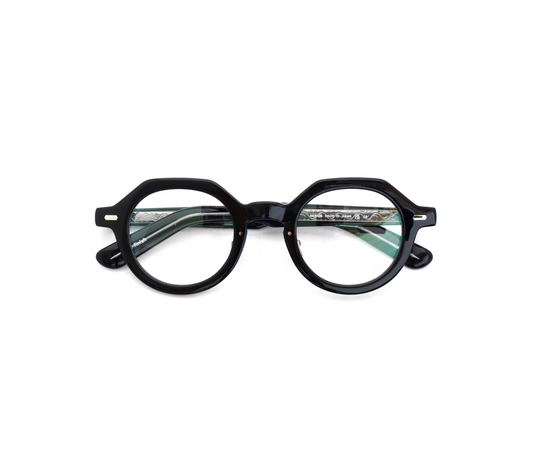 YELLOWS PLUS PHILIP EYEGLASS FRAME Black / Silver