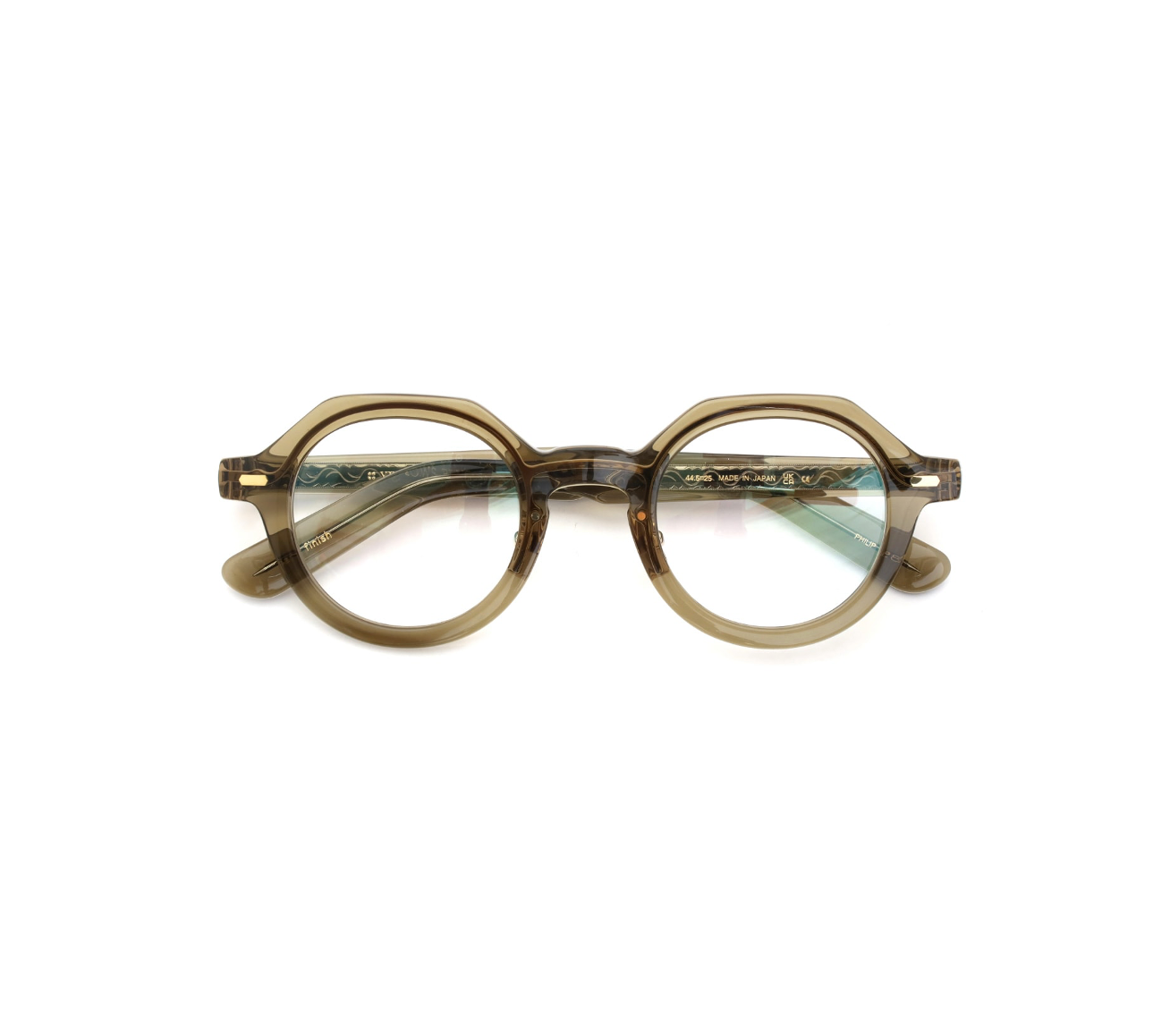 YELLOWS PLUS PHILIP EYEGLASS FRAME Grass Green/ Gold