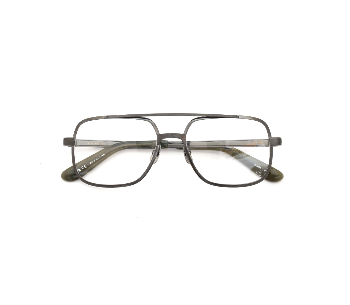 YELLOWS PLUS BLAIRE EYEGLASS FRAME Gunmetal Grey