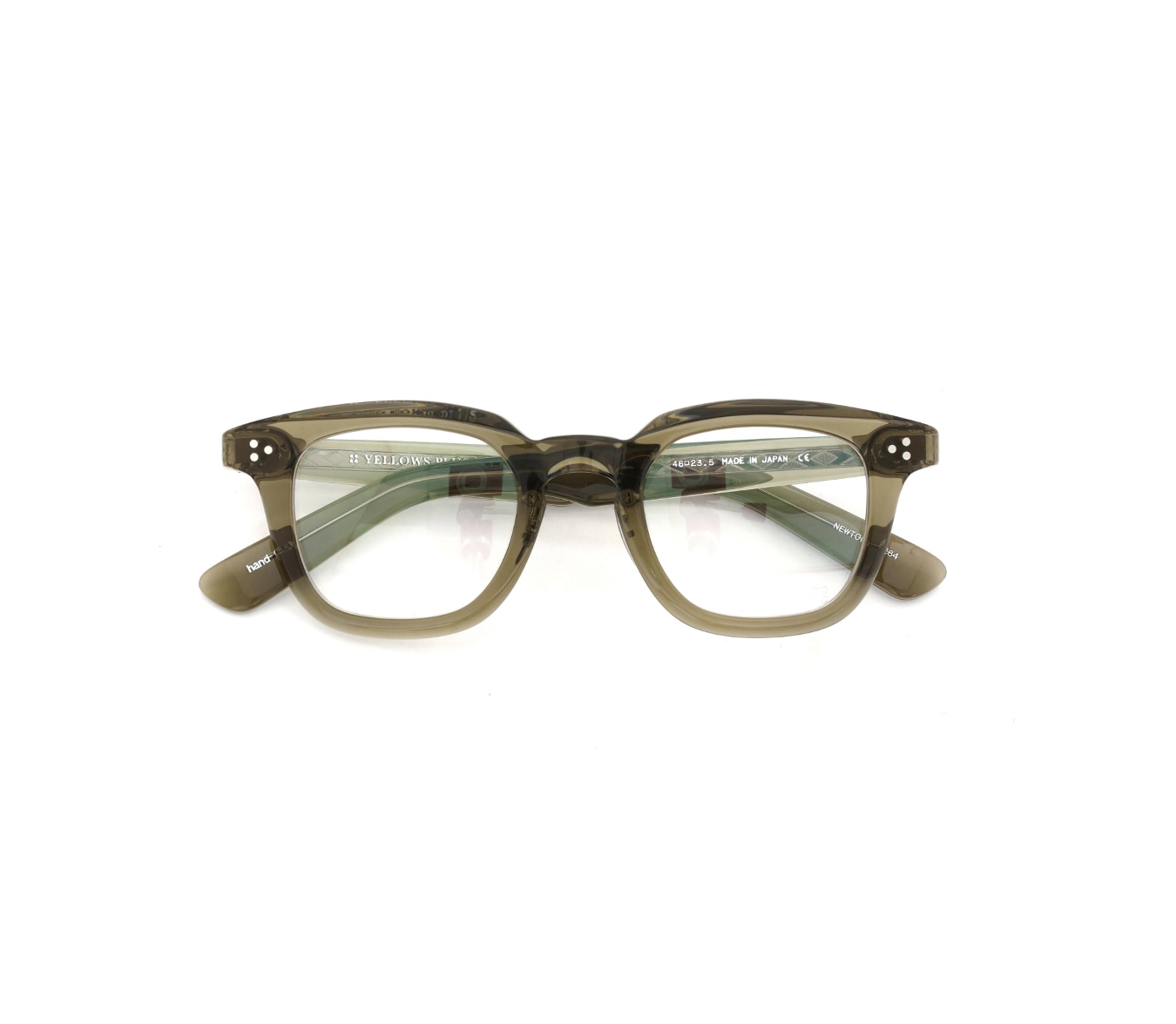 YELLOWS PLUS NEWTON EYEGLASS FRAME Grass Green