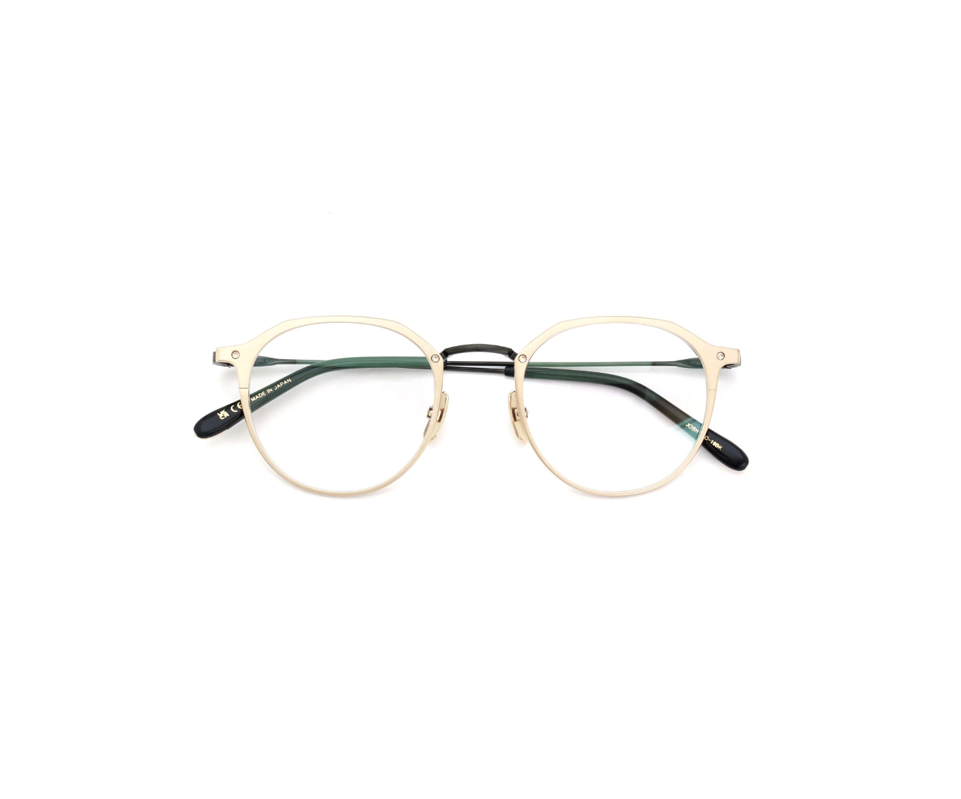 YELLOWS PLUS JOSH EYEGLASS FRAME Matt Gold/Black