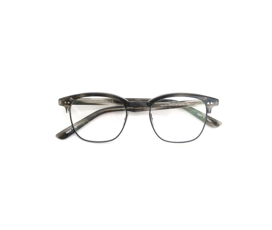 YELLOWS PLUS KENT EYEGLASS FRAME Gray Turtle/Black