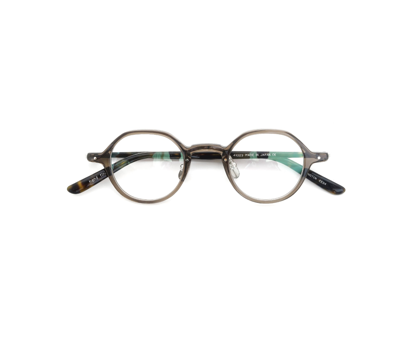 YELLOWS PLUS WINSTON EYEGLASS FRAME Burnt Umber/Silver