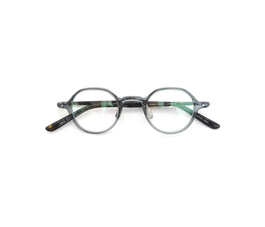 YELLOWS PLUS WINSTON EYEGLASS FRAME Frosty Gray/Silver