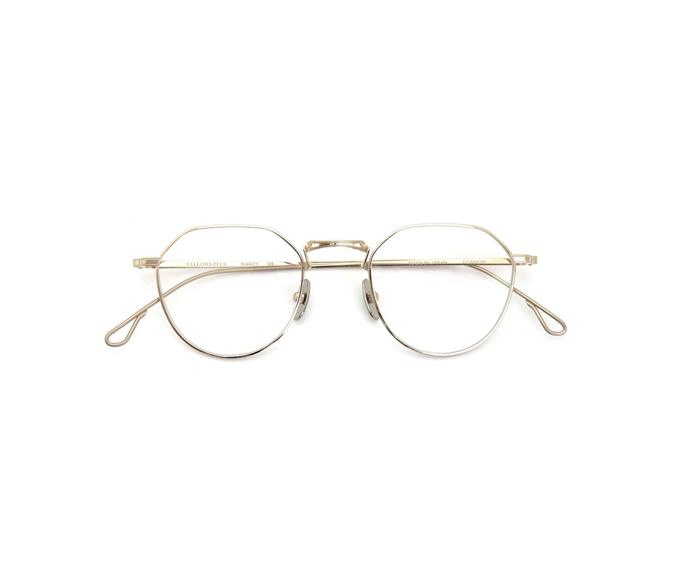 YELLOWS PLUS DARCY EYEGLASS FRAME Gold