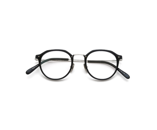 YELLOWS PLUS GILLIAN EYEGLASS FRAME Black/Silver