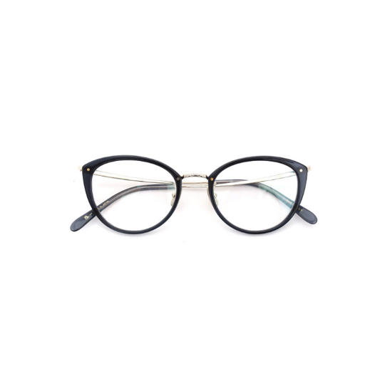 YELLOWS PLUS LORAINE EYEWEAR Mid-night Blue/Gold