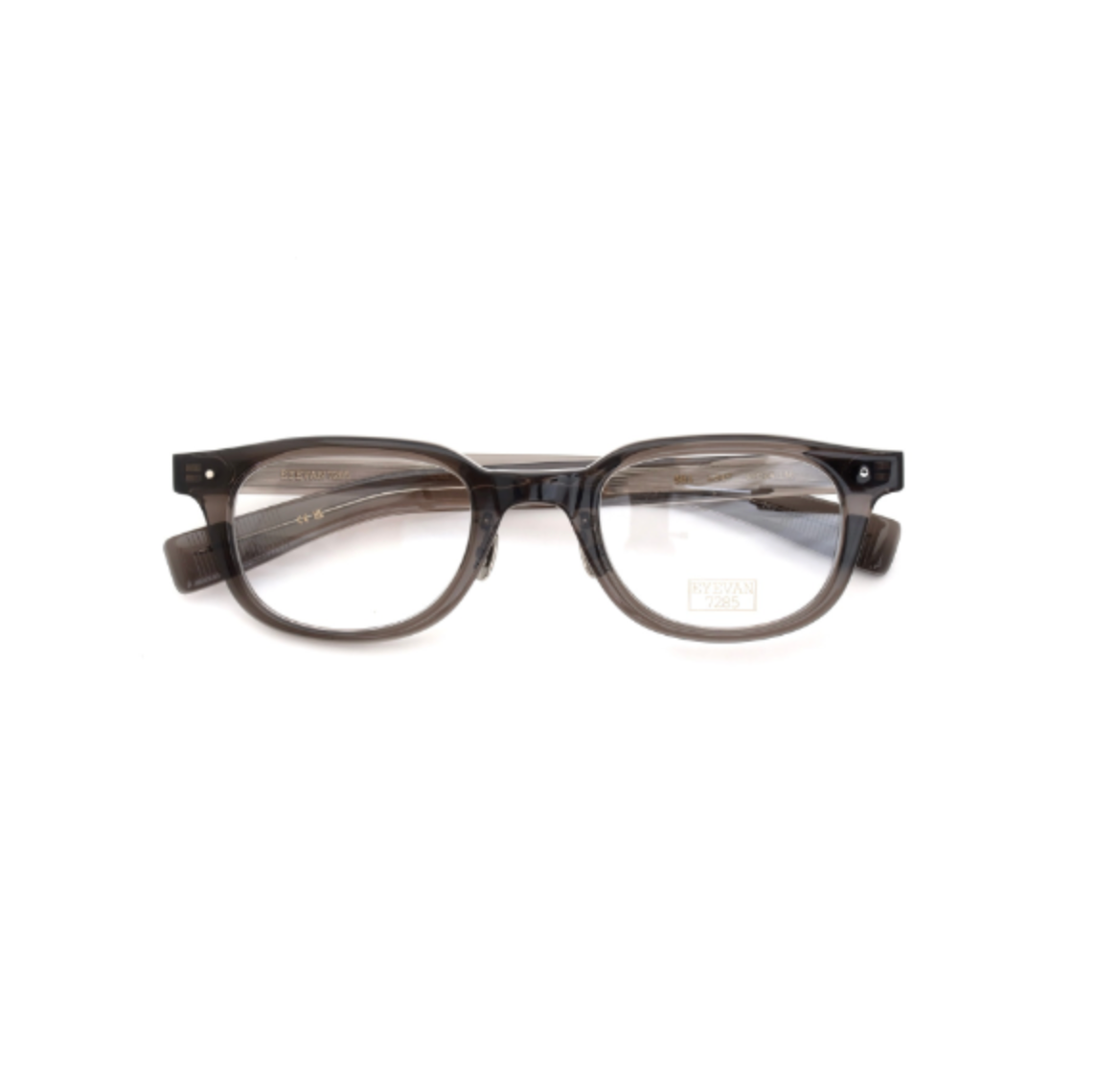 EYEVAN7285 EYEGLASS FRAME 361 C.347 MOSS GREY – unexpected store
