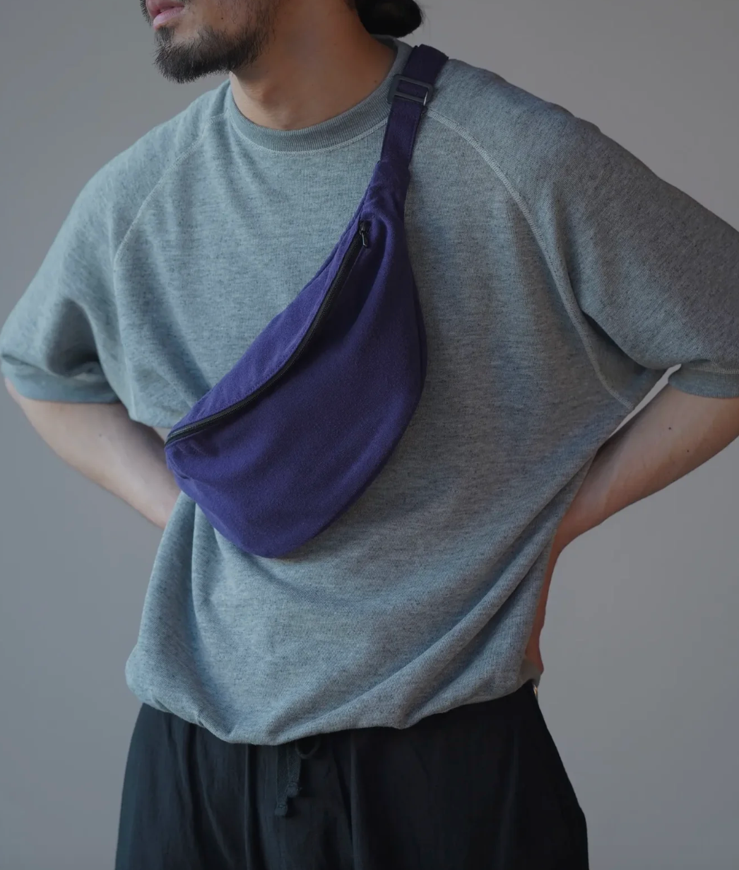 COMOLI Silk Nep Waist Bag