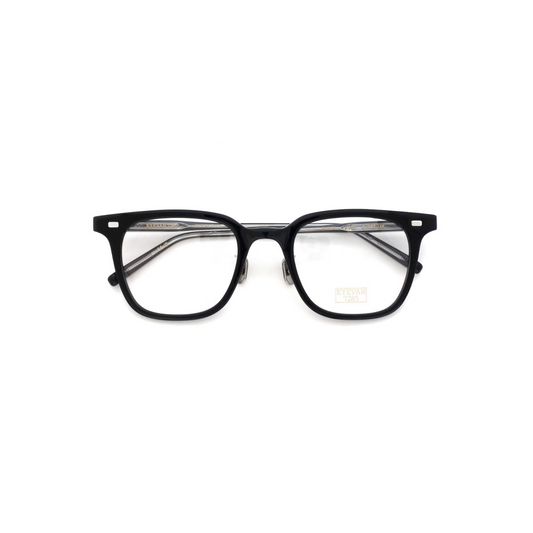 EYEVAN7285 EYEGLASS FRAME 319 C.100 BLACK