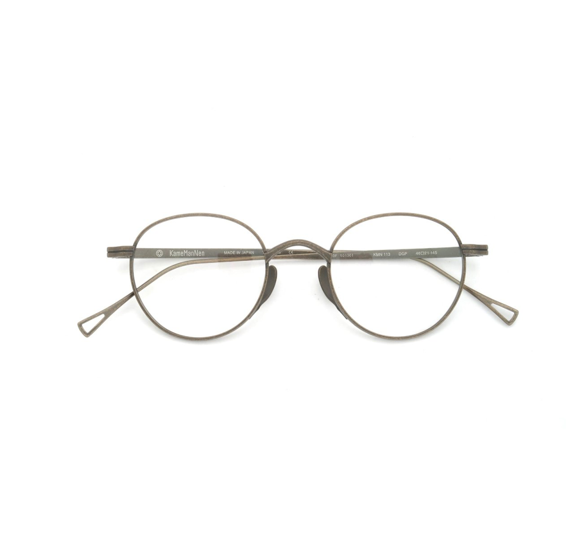 KameManNen Eyeglass Frame KMN-113 DGP 46size