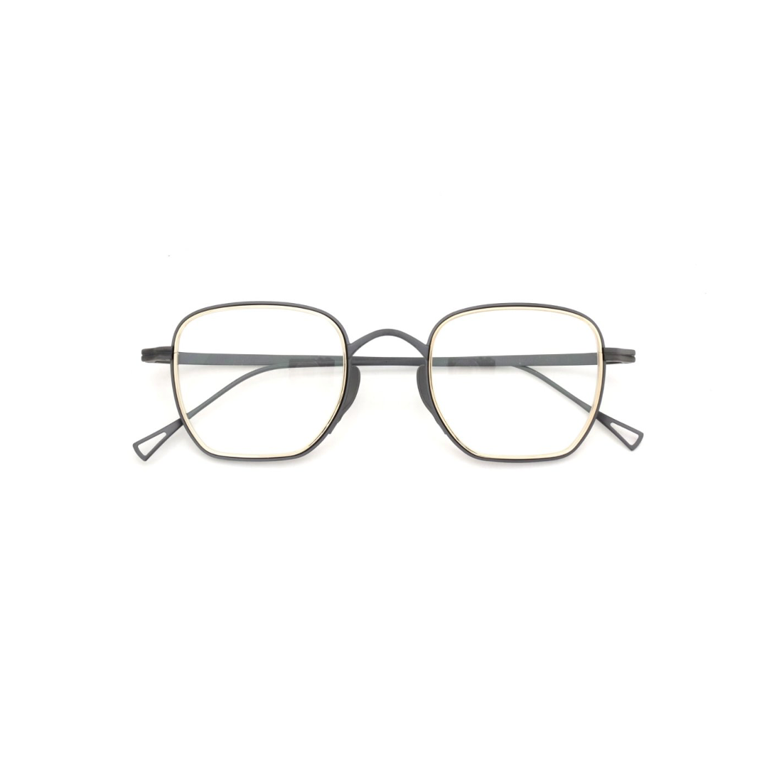 KameManNen Eyeglass Frame KMN-1233 MGR/GD 47size