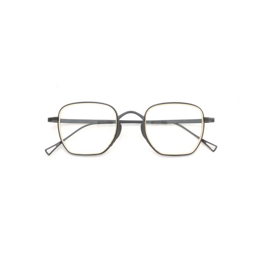 KameManNen Eyeglass Frame KMN-1233 MGR/GD 47size