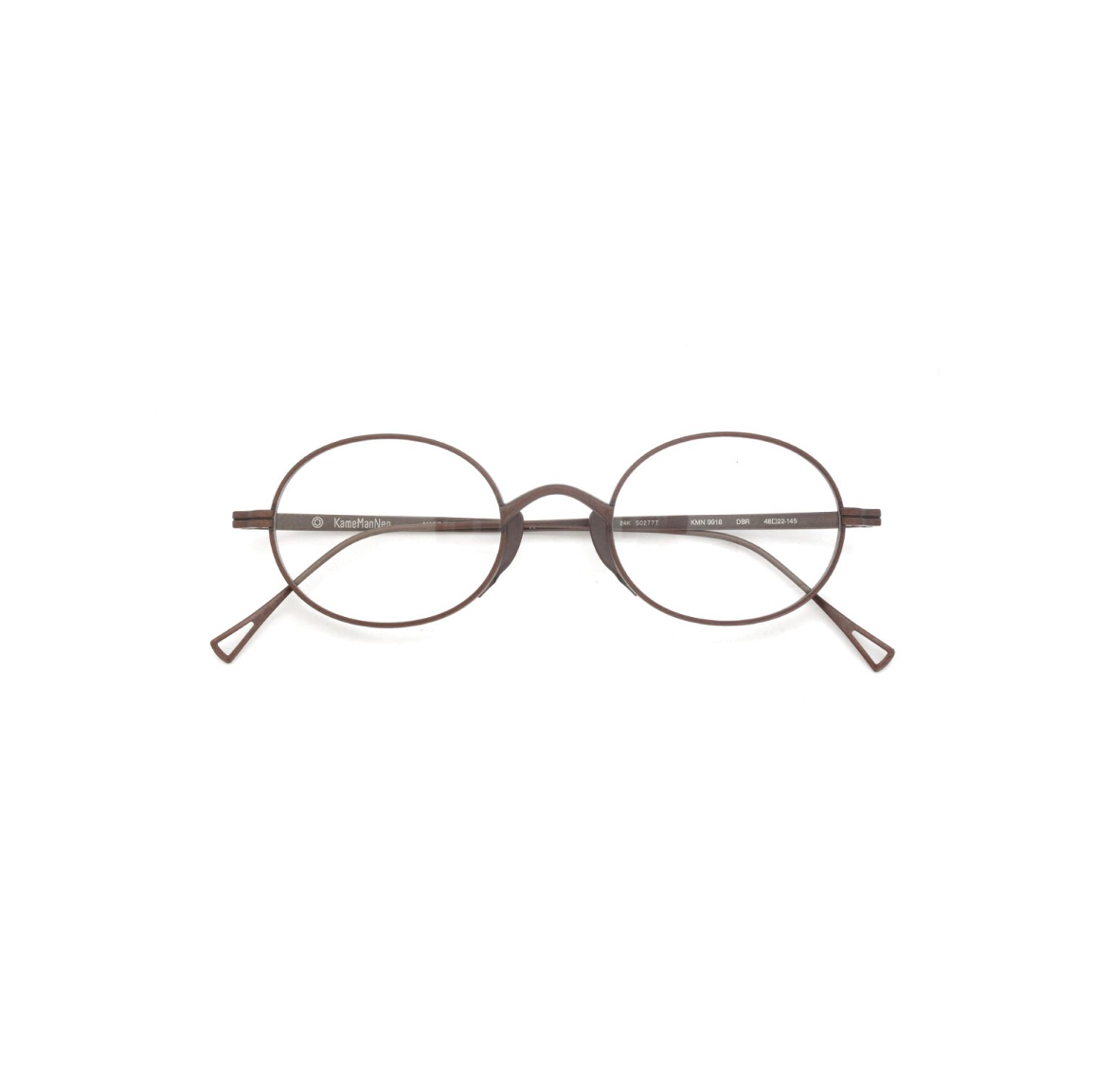 KameManNen Eyeglass Frame KMN-9918 DBR 48size