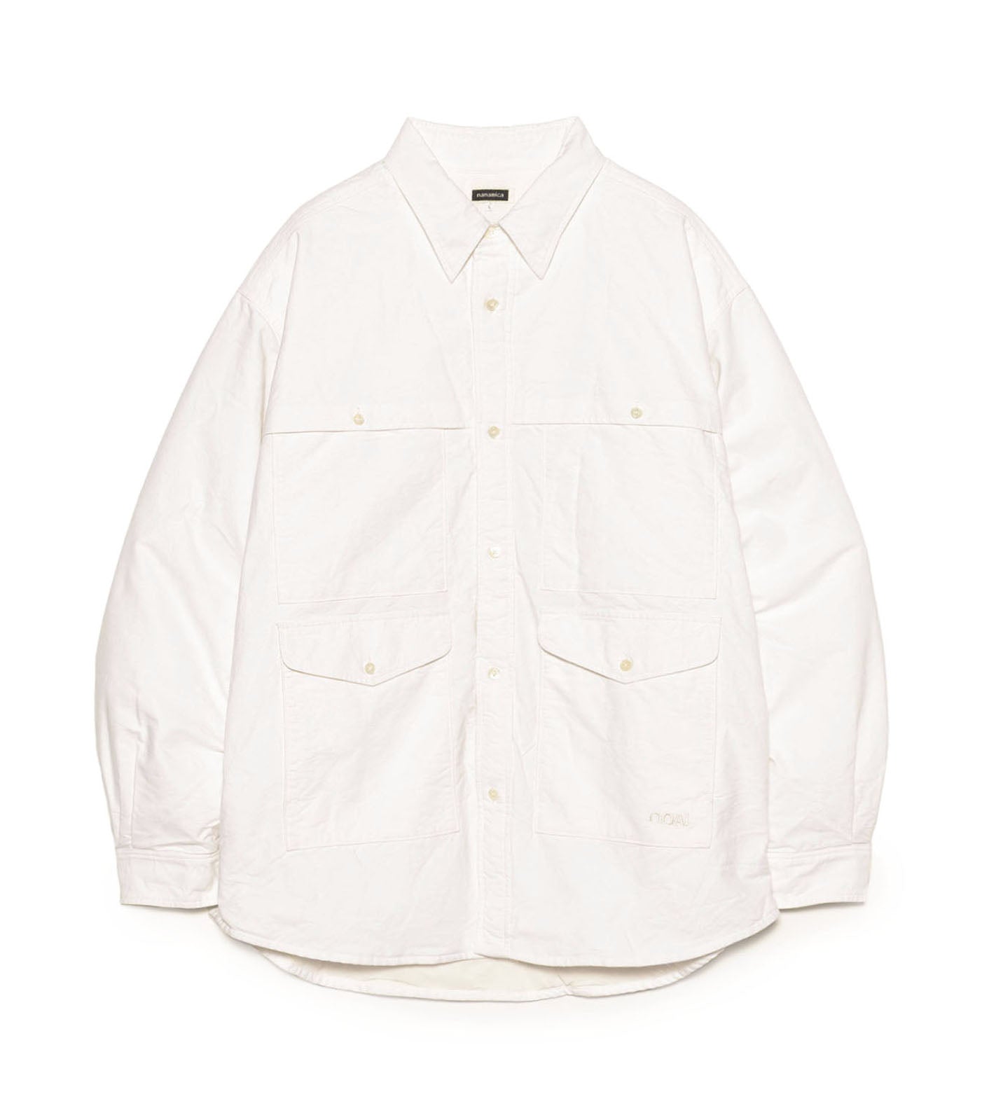 nanamica OOAL Cotton Oxford Cruiser Shirt Jacket