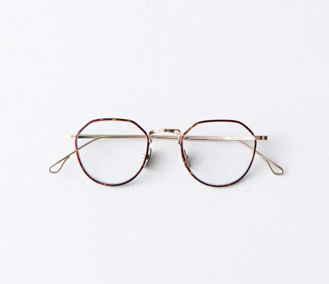 YELLOWS PLUS DARCY EYEWEAR Gold Demi