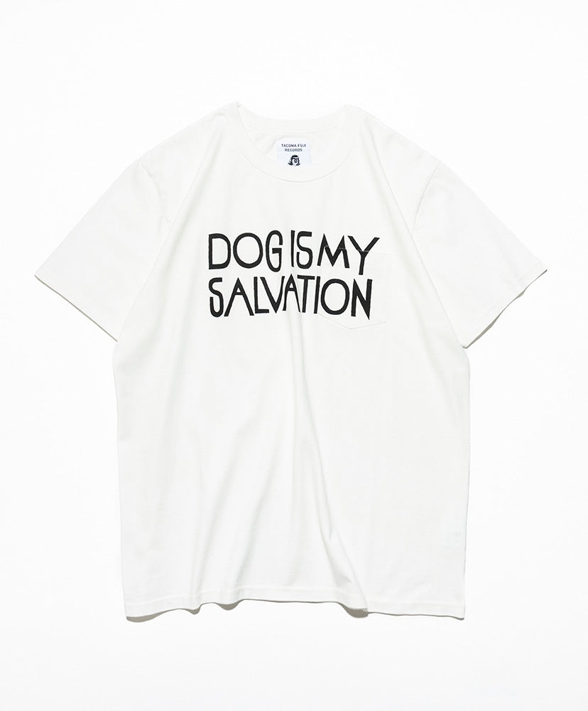 TACOMA FUJI RECORDS DOG IS MY SALVATION Pocket Tee