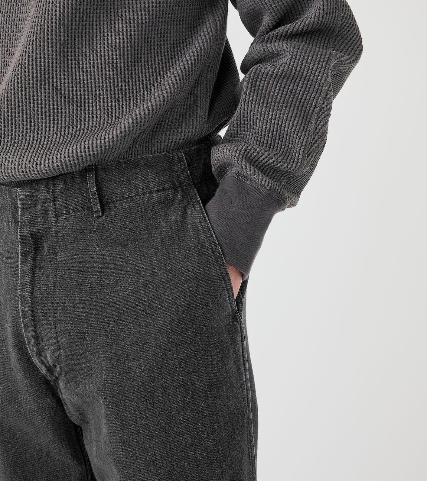 nanamica Wide Denim Pants