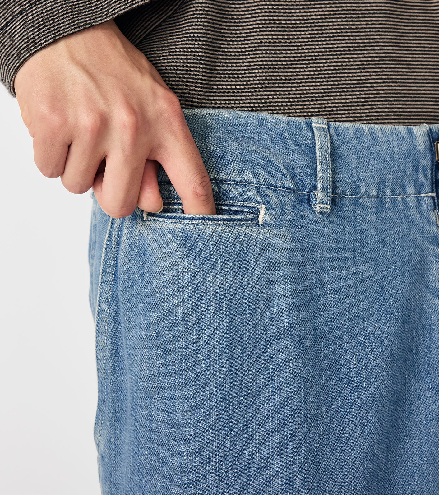 nanamica Wide Denim Pants