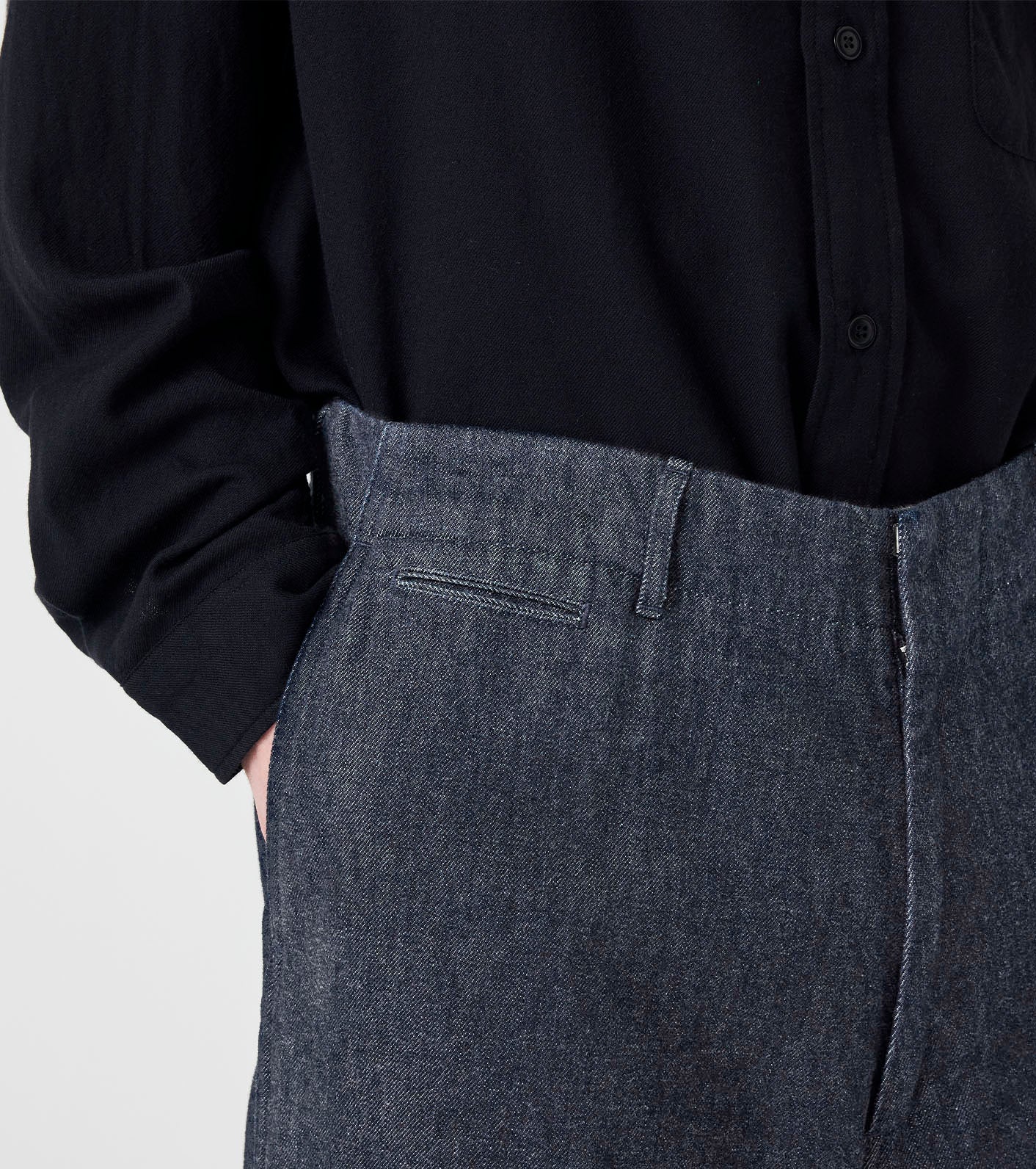 nanamica Wide Denim Pants