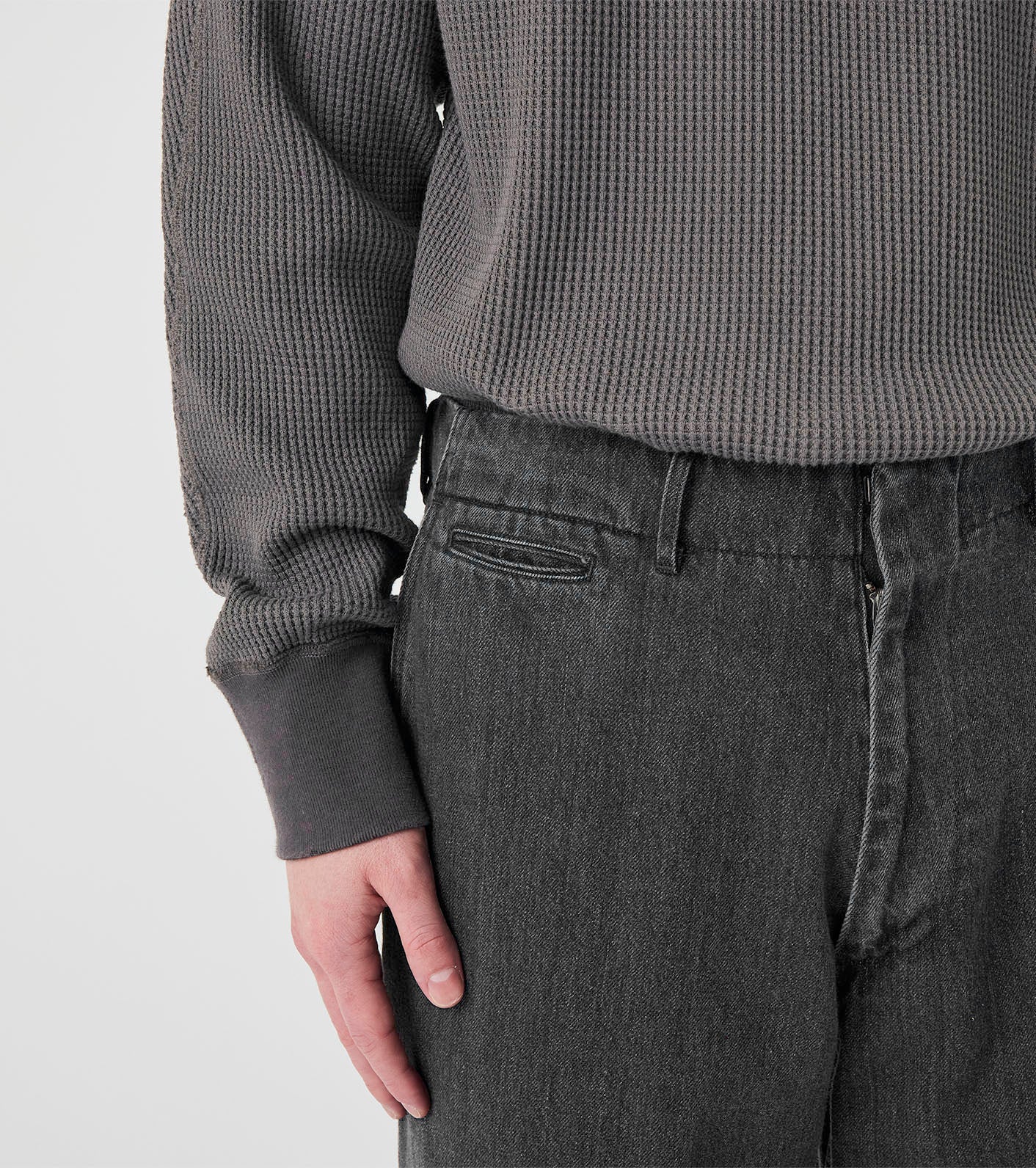 nanamica Wide Denim Pants