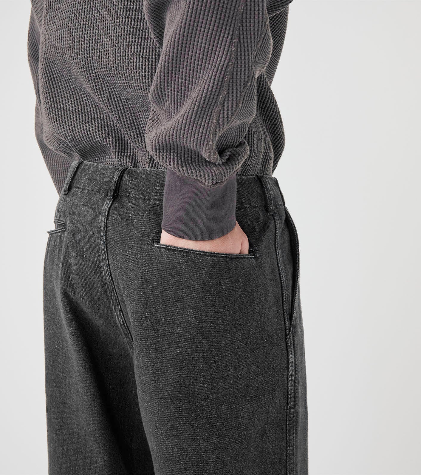 nanamica Wide Denim Pants