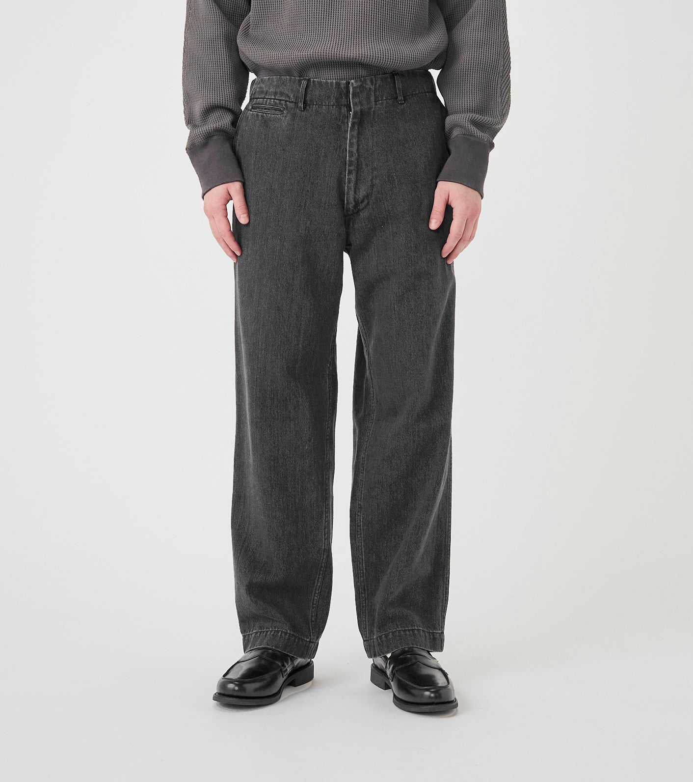 nanamica Wide Denim Pants