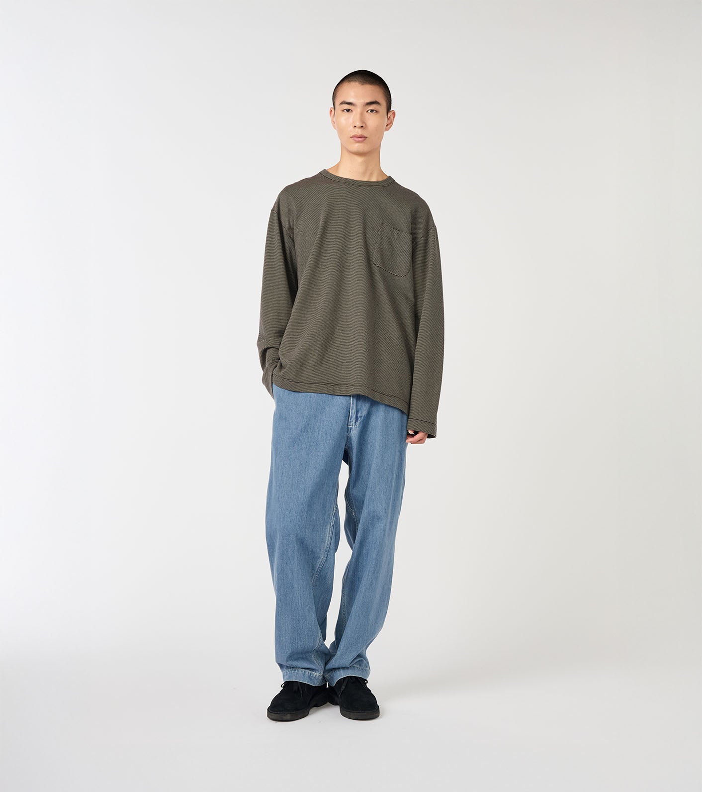 nanamica Wide Denim Pants