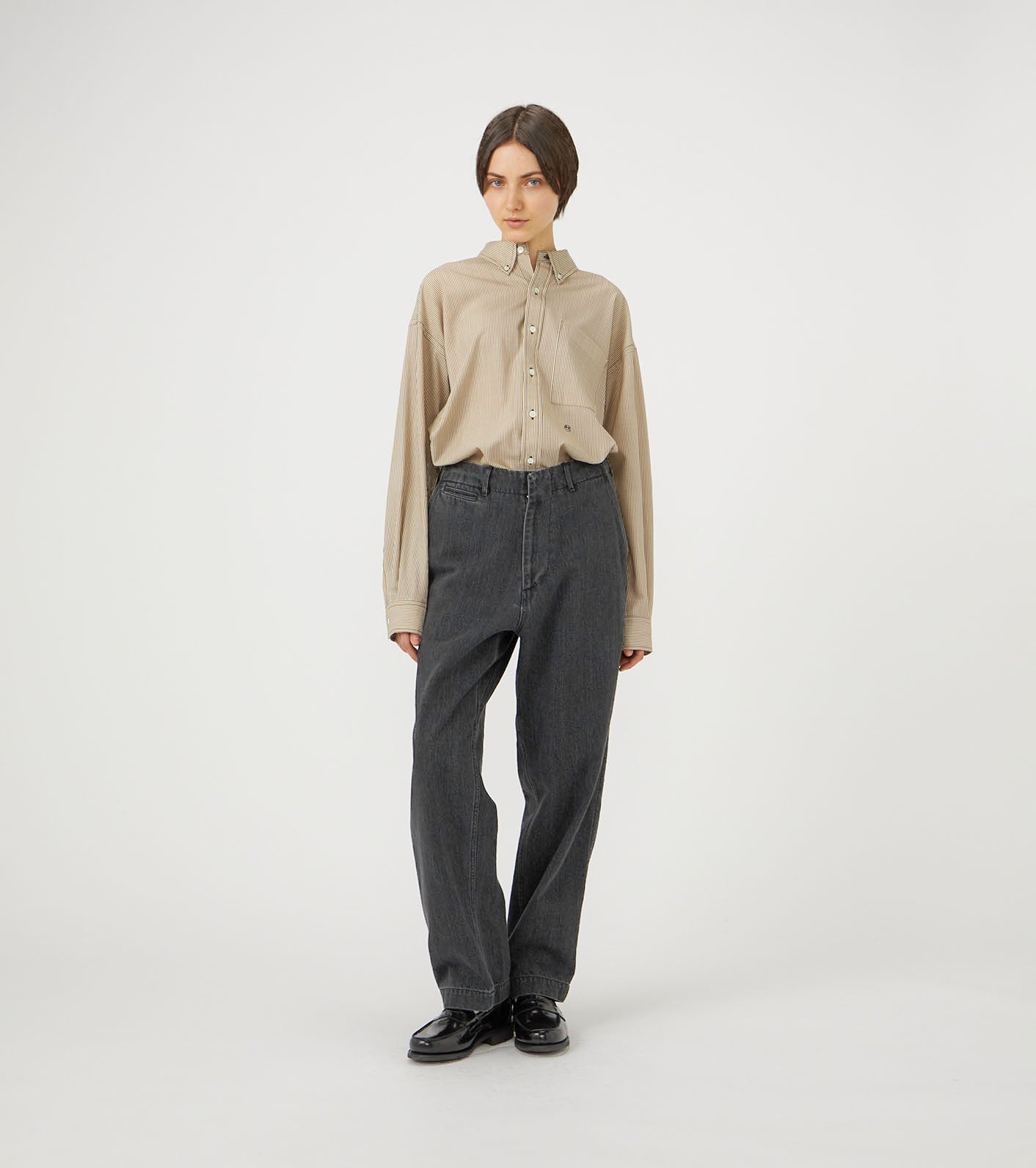 nanamica Wide Denim Pants