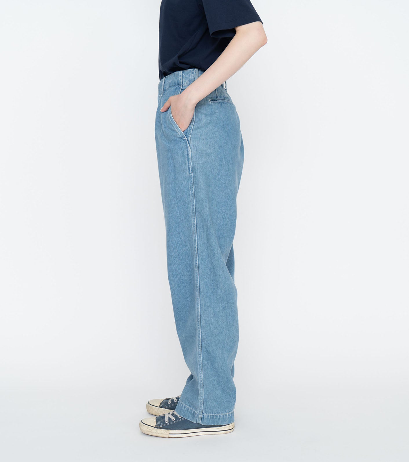 nanamica Wide Denim Pants