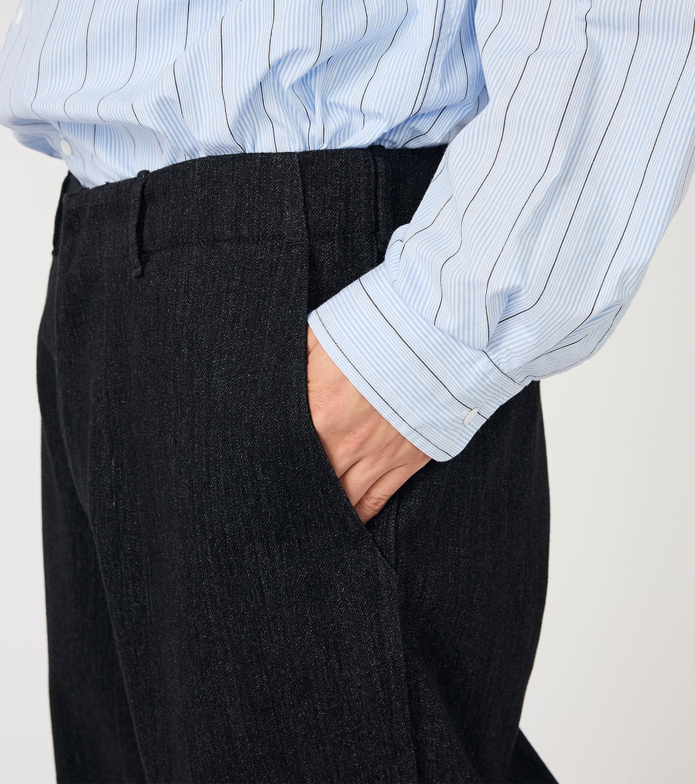 nanamica Wide Denim Pants