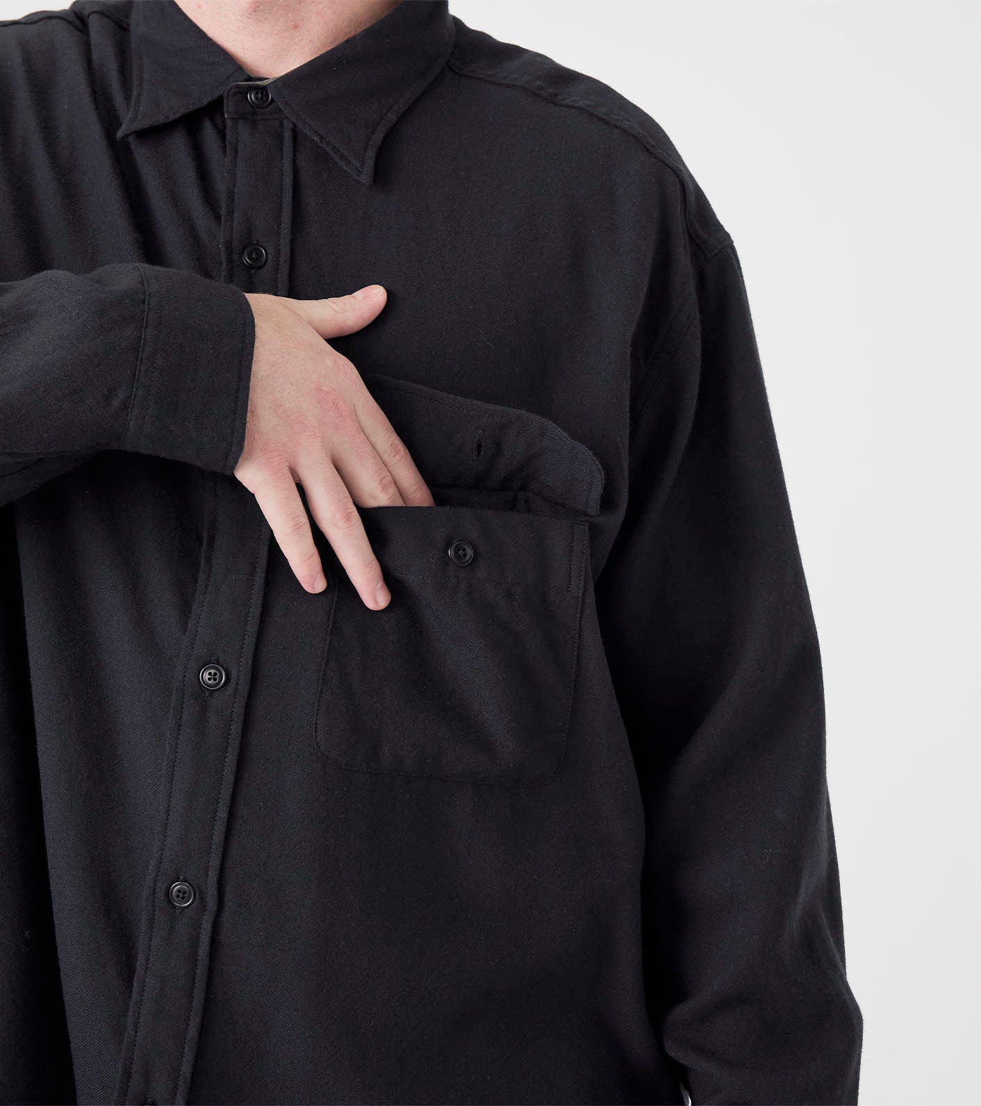 nanamica Wool CPO Shirt