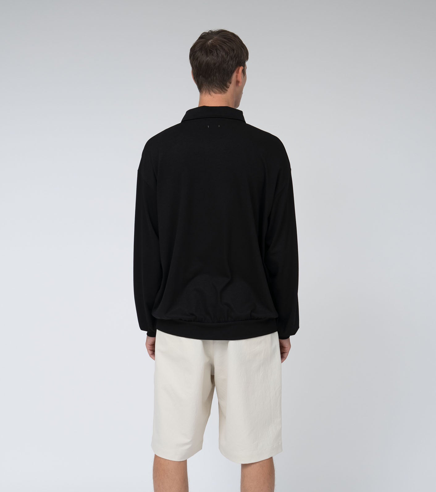 nanamica Wool L/S Polo