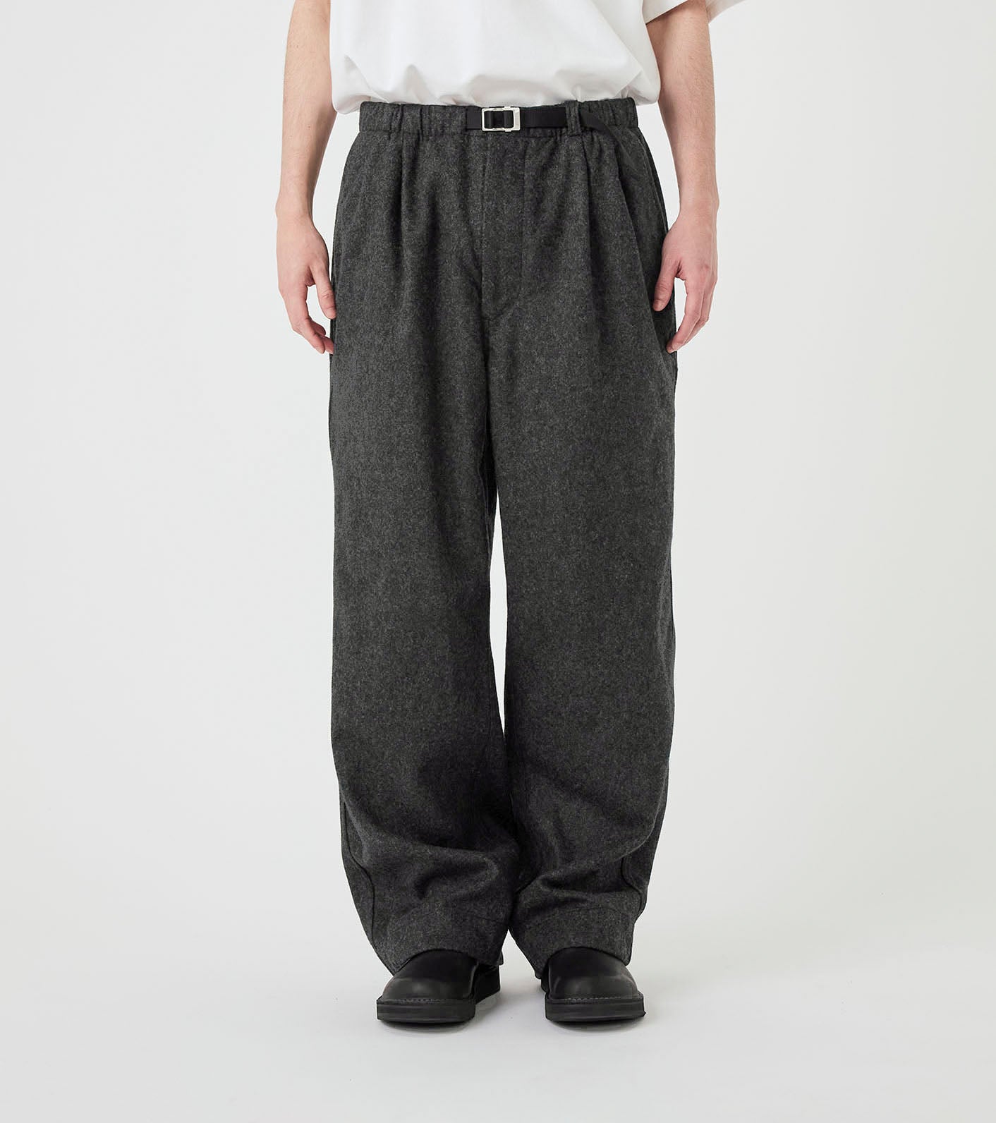 nanamica Wool Nylon Melton Pants